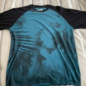 Us Versus Them Blue M tee. Great condition!